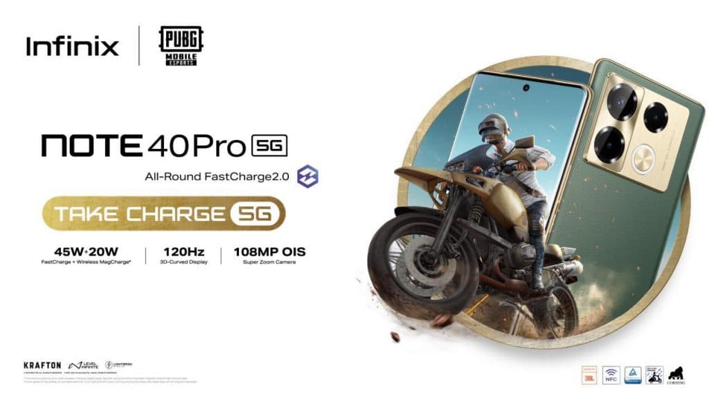 إطلاق هاتف Infinix Note 40 Pro 5G – مركز الألعاب القوي بسعر منخفض يبلغ 999 ريال سعودي!