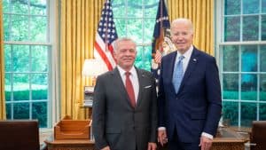 الرئيس الأمريكي والعاهل الأردني يؤكدان التزامهما بالعمل للتوصل لوقف مستدام لإطلاق النار في غزة