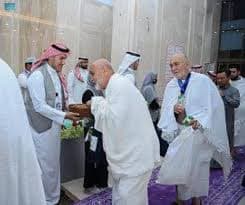 ‎وصول الفوج الأول من حجاج روسيا إلى مكة المكرمة
