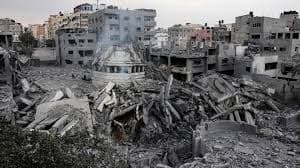 استشهاد 14 فلسطينياً في قصف للاحتلال على منازل بمدينة غزة