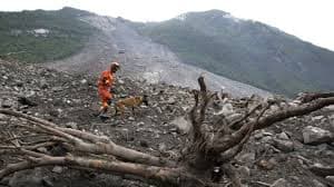 فقدان 8 أشخاص في انهيار أرضي وسط الصين