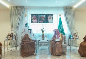 النائب العام يبحث مع السفير القطري سبل التعاون في المجالات العدلية والقضائية