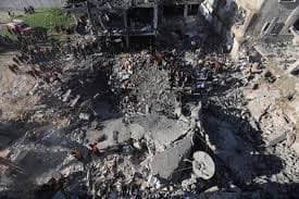 استشهاد 6 فلسطينيين في قصف لقوات الاحتلال الإسرائيلي على مدينة رفح