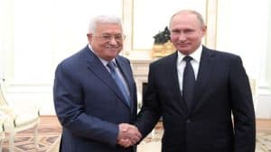 بوتين يؤكد لعباس دعمه إقامة دولة فلسطينية