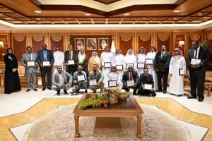 رئيس جامعة الإمام يُكرم 17 مخترعاً من منسوبي الجامعة