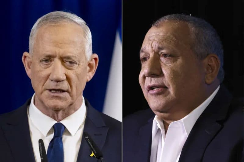 غانتس وآيزنكوت يكذّبان نتنياهو بشأن محور فيلادلفيا