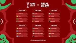 نتائج قرعة كأس أمم أفريقيا 2025