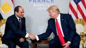الرئيس المصري يتلقى اتصالًا هاتفيًا من نظيره الأمريكي