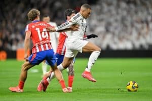 تعادل ريال مدريد وضيفه أتلتيكو مدريد 1-1