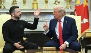 بعد مشادة حادة بين زيلينسكي وترامب.. قادة أوروبيون يبدون دعمهم لأوكرانيا