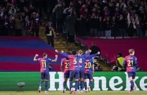 برشلونة يتأهل إلى دور الثمانية لدوري أبطال أوروبا