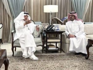 أمير منطقة مكة المكرمة يستقبل نائبه