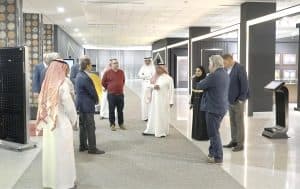 وفد رسل السلام يزور مكتبة الملك عبدالعزيز العامة ويطلع على جهودها في السياحة الثقافية