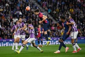 برشلونة يعزز صدارته للدوري الإسباني بفوزه على بلد الوليد