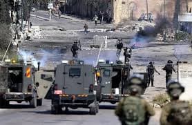 إصابة عشرات الفلسطينيين في اعتداءات قوات الاحتلال الإسرائيلي على مدينة نابلس