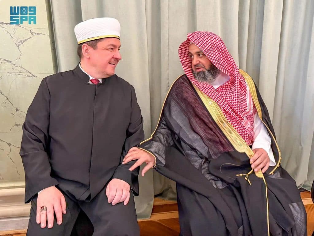 مفتي بولندا يبحث مع وكيل الشؤون الإسلامية أوجه التعاون المشترك في مجالات الشؤون الإسلامية