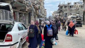 استشهاد 18 فلسطينيًا في قصف الاحتلال الإسرائيلي سوقًا وسط قطاع غزة
