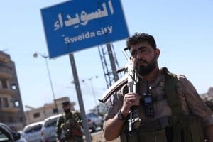 قوات الأمن السورية تستعيد السيطرة على عدة مناطق بريف السويداء تقدمت إليها مجموعات مسلحة