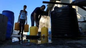 العطش يفتك بسكان قطاع غزة