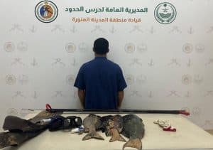 دوريات حرس الحدود بالمدينة المنورة تقبض على مخالف للائحة مزاولي الأنشطة البحرية