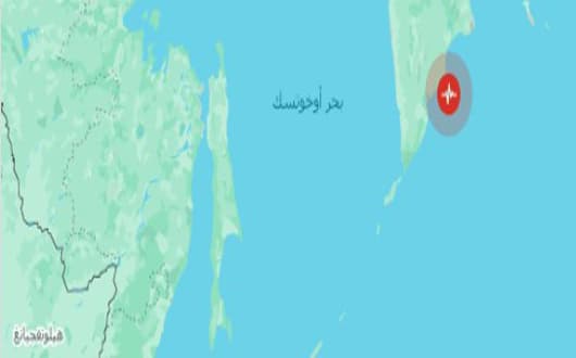 زلزال شديد بقوة 5.3 درجة يضرب سواحل “كامتشاتكا” الروسية