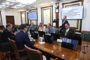 الوكيل الرسي يلتقي نائب رئيس مجلس الاتحاد الروسي