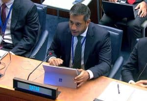 قطر تؤكّد أن إنشاء منطقة خالية من الأسلحة النووية في الشرق الأوسط أصبح اليوم أكثر إلحاحًا