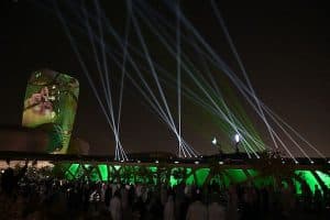 أكثر من 1000 طائرة درون تضيء سماء الظهران في افتتاح “موسم الخبر”