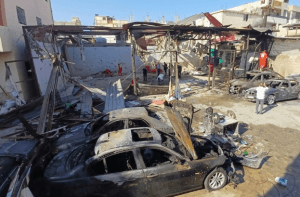 استشهاد 21 فلسطينيًا في قصف الاحتلال الإسرائيلي قطاع غزة