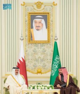 صدور بيان مشترك في ختام زيارة أمير قطر للمملكة