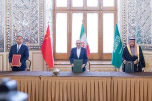 انعقاد الاجتماع الثالث للجنة الثلاثية السعودية الصينية الإيرانية المشتركة لمتابعة اتفاق بكين في طهران