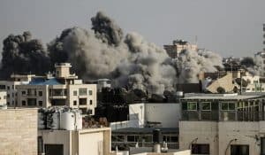 استشهاد أربعة فلسطينيين في قصف إسرائيلي غرب مدينة غزة