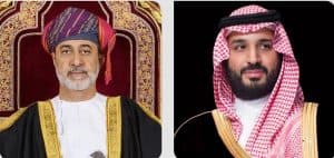 ولي العهد يتلقى رسالة خطية من سلطان عُمان