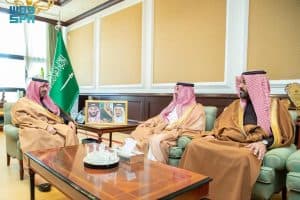نائب أمير تبوك يستقبل العضو المنتدب لشركة تبوك للتنمية الزراعية