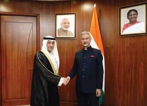 وزير خارجية الهند يستقبل الأمين العام لمجلس التعاون