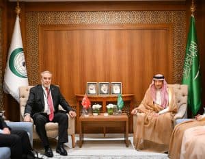ناقشا المستجدات على الساحة الإقليمية والجهود المبذولة بشأنها.. نائب وزير الخارجية يلتقي نظيره التركي