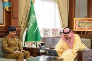 أمير المدينة المنورة يدشّن فعاليات اليوم العالمي للدفاع المدني 2026م بالمنطقة