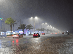 مديرية الدفاع المدني تدعو إلى أخذ الحيطة والحذر واتباع التعليمات أثناء هطول الأمطار