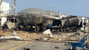 الكيان الإسرائيلي المحتل يعلن سقوط شظايا متفجرة بالقرب من خليج حيفا