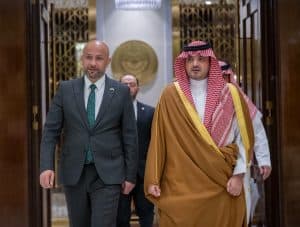 وزير الداخلية يستقبل وزير الطوارئ وإدارة الكوارث السوري
