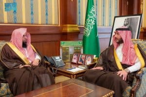 نائب أمير منطقة المدينة المنورة يستقبل رئيس محكمة الاستئناف بالمنطقة