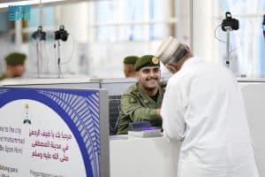 جوازات مطار الأمير محمد بن عبدالعزيز تستقبل أولى رحلات حجاج باكستان