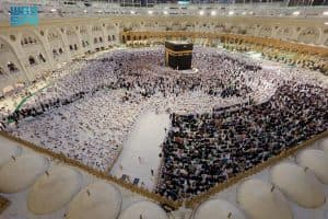 هيئة العناية بالحرمين تتيح خدمة الاطّلاع على حالة الكثافة في المطاف والمسعى