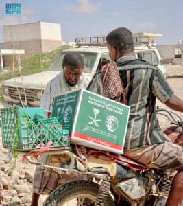 “إغاثي الملك سلمان” يوزّع مساعدات غذائية متنوعة في اليمن وسوريا والسودان
