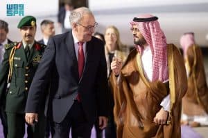 رئيس الاتحاد السويسري يصل إلى جدة