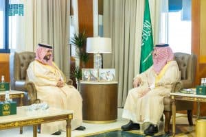 أمير الشرقية يستقبل مساعد وزير الموارد البشرية والتنمية الاجتماعية للخدمات المشتركة