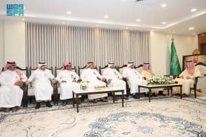 ثمّن حصوله على شهادة الاعتماد الدولي في الذكاء الاصطناعي.. أمير نجران يستقبل مدير فرع وزارة الصحة بالمنطقة وعددًا من منسوبيه