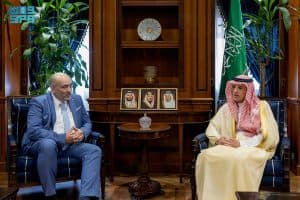 وزير الدولة للشؤون الخارجية يستقبل نائب رئيس البرلمان الاتحادي الألماني