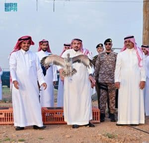 أمير منطقة القصيم يزور مشروع مركز الجريش لإنتاج الحبارى