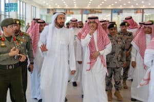 وزير الحج ورئيس الطيران المدني ومحافظ “زاتكا” يطلعون على استعدادات منفذي الحديثة وجديدة عرعر لخدمة ضيوف الرحمن